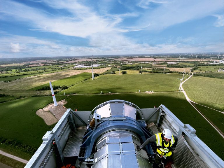 Ausblick von einer eno152 in Falkenhagen