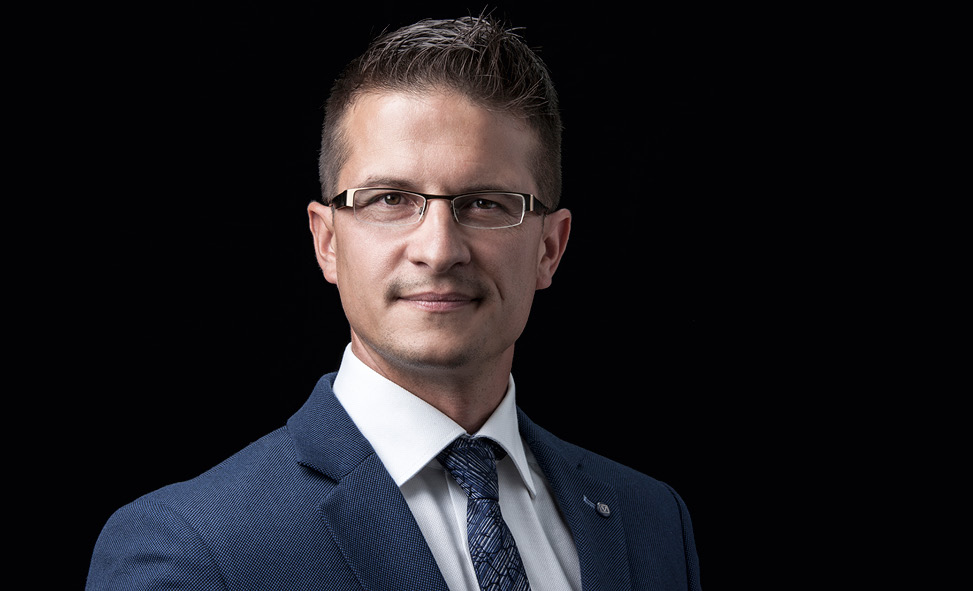 Porträt von eno energy Vertriebsleiter Patrick Rudolf