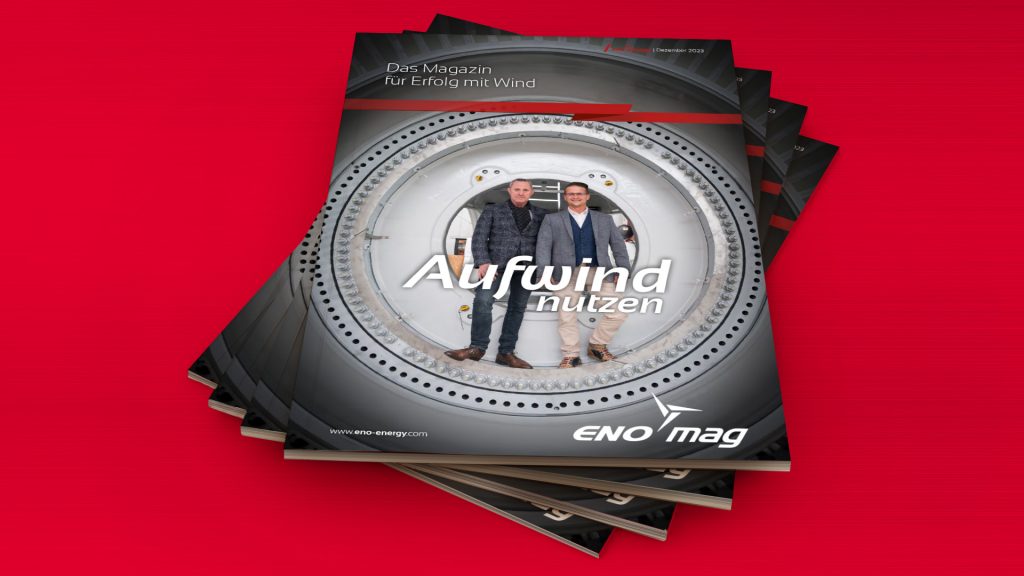 Titelblatt enomag "Aufwind nutzen"
