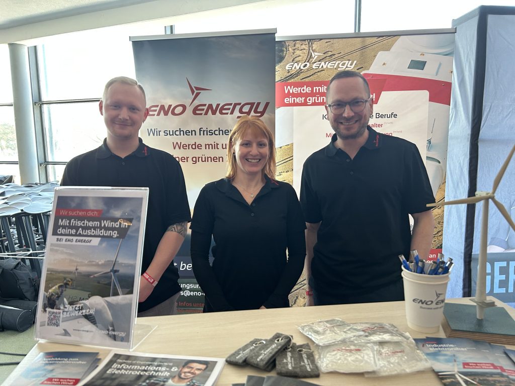 eno energy-Team bei der Jobmesse Rostock 2025