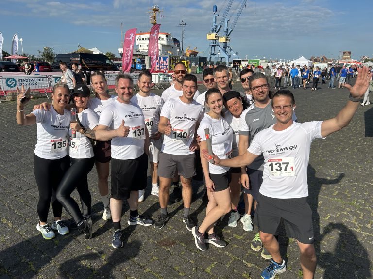 Firmenlauf eno energy Teams