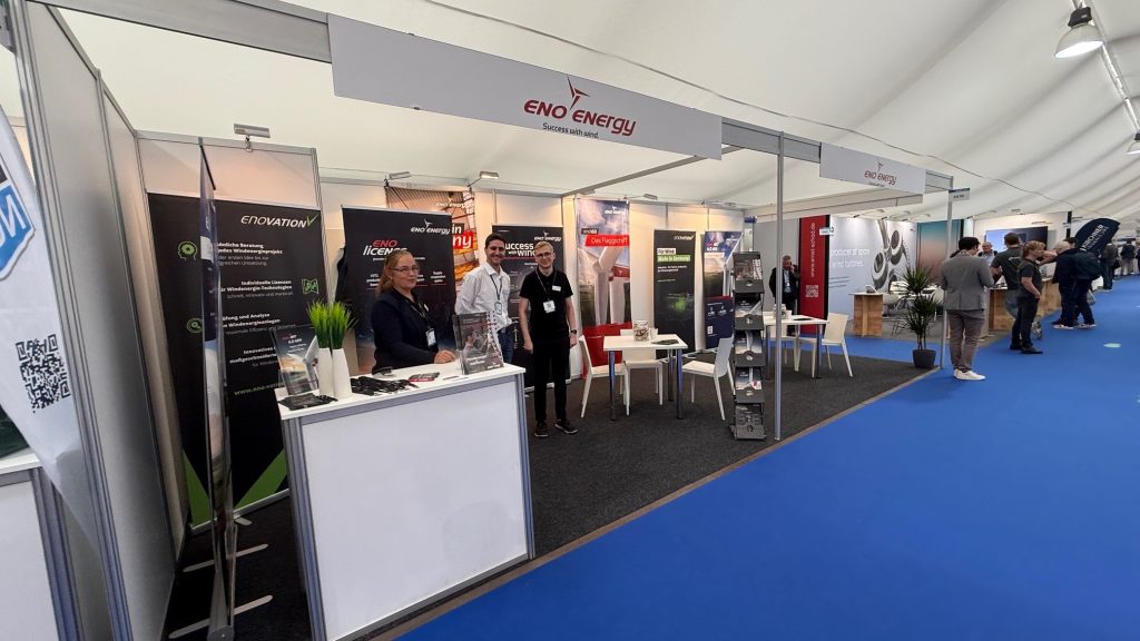 eno energy-Stand auf der Husum Wind 2025